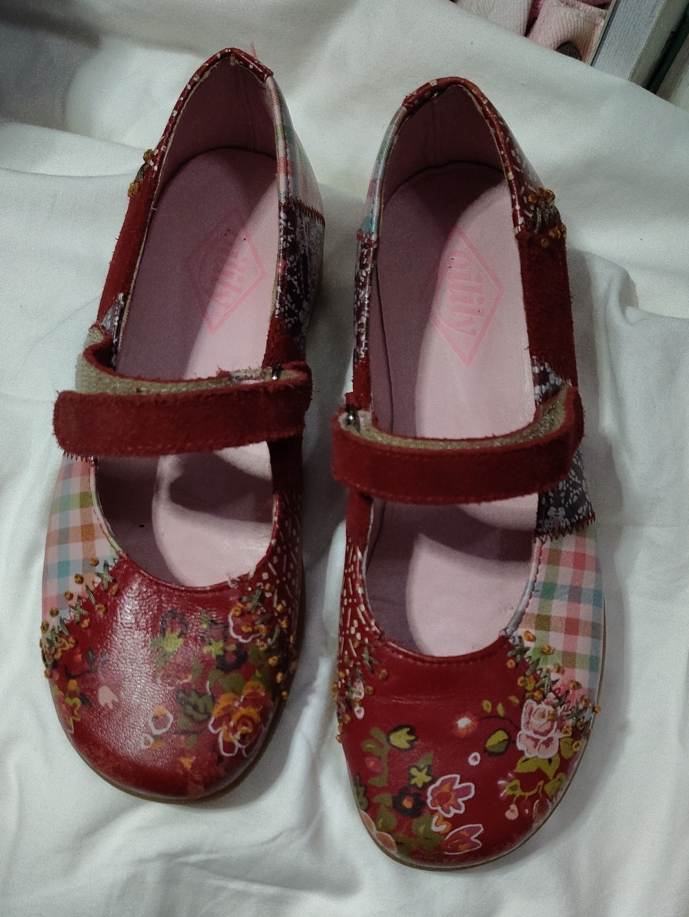 Mary Janes 2/3 Velcro $45